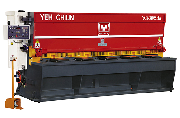 NC Hydraulic Guillotine Shear from Yeh Chiun Industrial